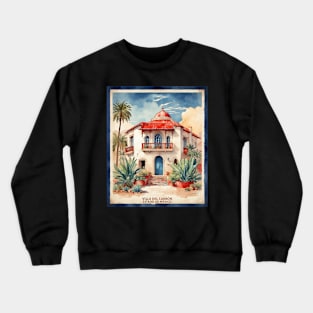 Villa del Carbon Estado de Mexico Vintage Tourism Travel Retro Crewneck Sweatshirt